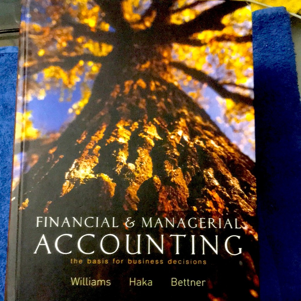 Brand-new textbook: Financial/ Managerial.